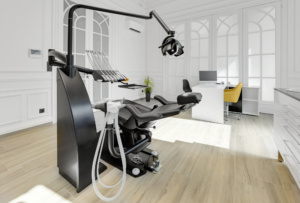 Finndent FD 8000+ Black Edition Behandlungseinheit in Schwarz